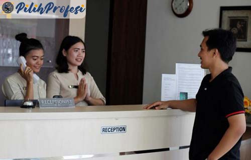 Receptionist Adalah Lengkap Dengan Pengertian Fungsi dan Tugasnya