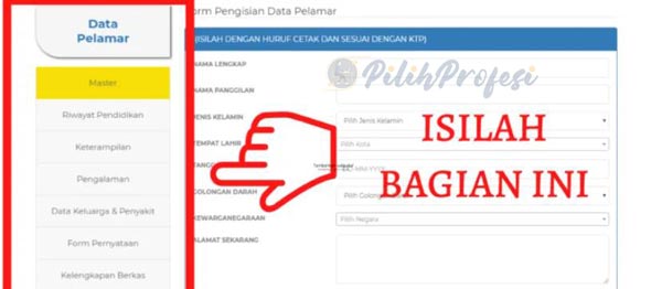 Isi Data lainnya