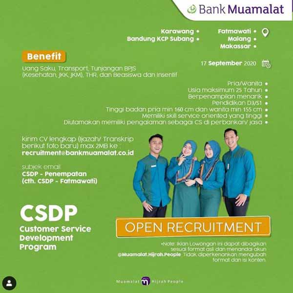 Iklan Lowongan Pekerjaan Pegawai Bank